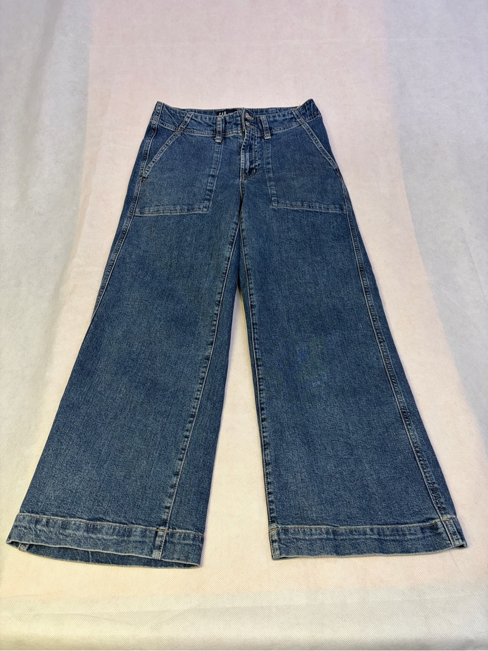 GAP Wide-Leg Jeans, sz 4